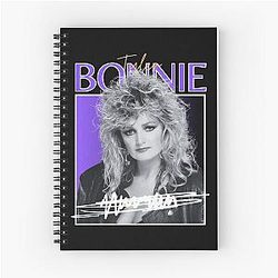 Music Bonnie Tyler Spiral Notebook