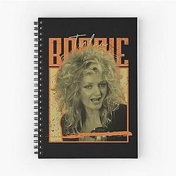 Music by Bonnie Tyler Spiral Notebook