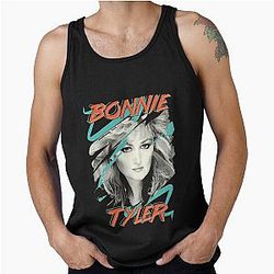 Bonnie Tyler 80s Pop Music Total Eclipse Of The Heart Tank Top