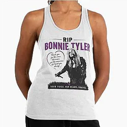 Bonnie Tyler Racerback Tank