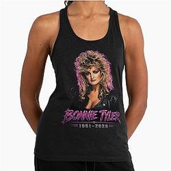 Bonnie Tyler 1951 Racerback Tank Top