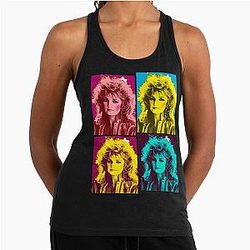 Bonnie Tyler Retro Racerback Tank Top