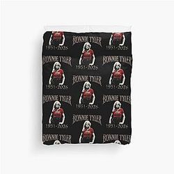 Bonnie Tyler Rock Icon 1951 2026 Duvet Cover