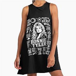 Bonnie Tyler Total Eclipse of the Heart A-Line Dress
