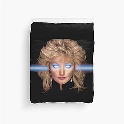 Music Bonnie Tyler Duvet Cover