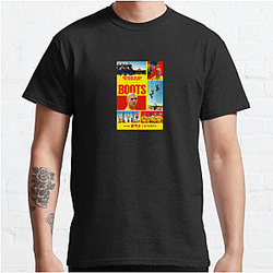 Boots Tv Show Merch Collection Boots Tv Show T-Shirts