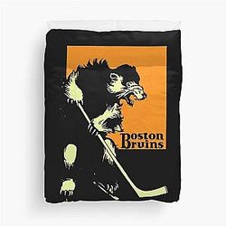 Art Boston Bruins Duvet Cover