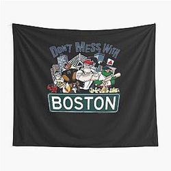 Art Boston Bruins Tapestry