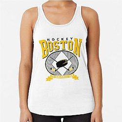 Art - Boston Bruins Racerback Tank Top