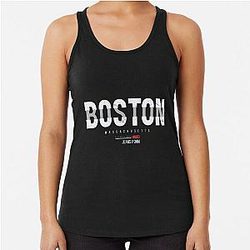 Boston Bruins Racerback Tank Top