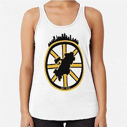 Art Boston Bruins Racerback Tank Top
