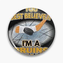 Art Boston Bruins Pin