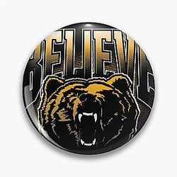 Art Boston Bruins Pin