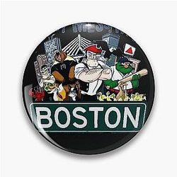 Art Boston Bruins Pin