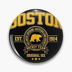 Art Boston Bruins Pin