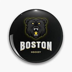 Boston Braves Hockey Pin
