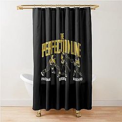 Art Boston Bruins Shower Curtain