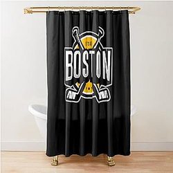 Art for Boston Bruins Shower Curtain