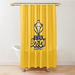Boston Bruins Hockey Shower