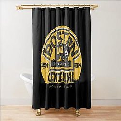 Art Boston Bruins Shower Curtain