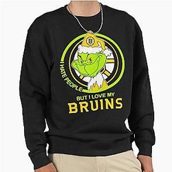 Art Boston Bruins Pullover Sweatshirt