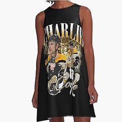 Art Boston Bruins A Line Dress