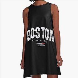 Art for Boston Bruins A-Line Dress