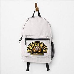 Boston Bruins Hockey Logo Backpack