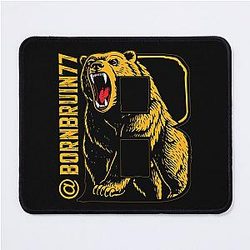 Art and Boston Bruins Mouse Pad