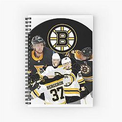 Boston Bruins Team Spiral Notebook
