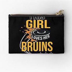 Art Boston Bruins Zipper Pouch