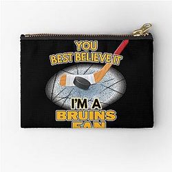 Art Boston Bruins Zipper Pouch