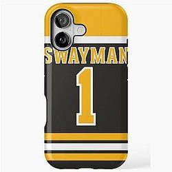 Boston Bruins Jeremy Swayman Home iPhone Tough Case