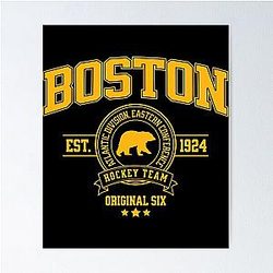 Art Boston Bruins Poster
