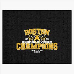 Boston Bruins Art Jigsaw Puzzle