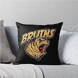 Art Boston Bruins Throw Pillow