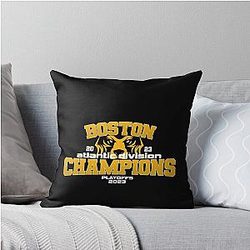 Art Boston Bruins Throw Pillow