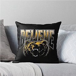 Art Boston Bruins Throw Pillow