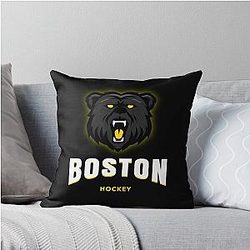 Boston Bruins Throw Pillow