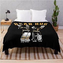 Art Boston Bruins Throw Blanket