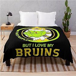 Boston Bruins Art Throw Blanket
