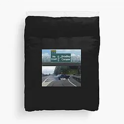 Bradley Cooper Meme Duvet Cover