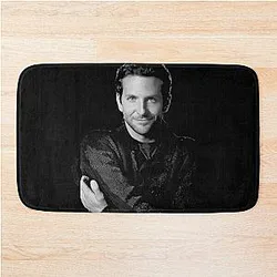 Bradley Cooper Actor Movie Star Bath Mat