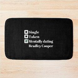 Mentally dating Bradley Cooper Bath Mat