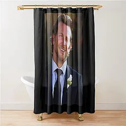 Bradley Cooper Shower Curtain