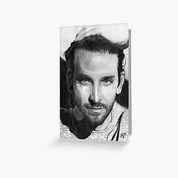 Bradley Cooper Portrait Card