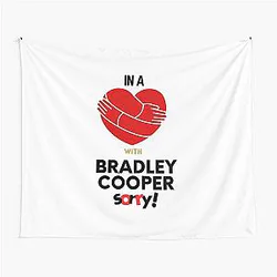 In a relationship with Bradley Cooper tapestry