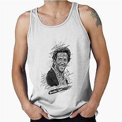 Bradley Cooper Abstract Sketch Art. Bradley Cooper Fan Art Tank Top
