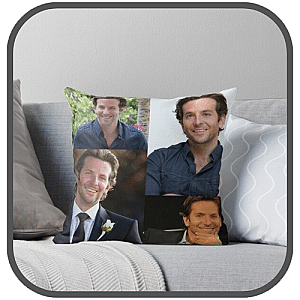 Bradley Cooper Pillows Cover