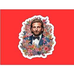 Bradley Cooper Sticker 12"